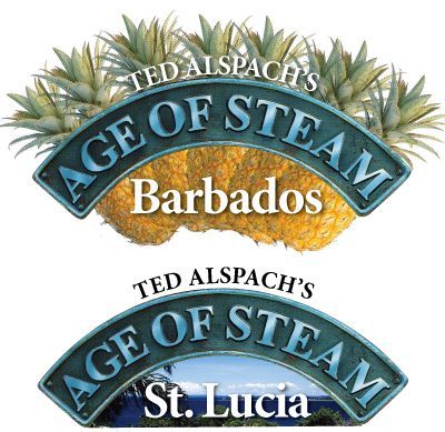 Coperta Age of Steam Expansion: Barbados / St. Lucia
