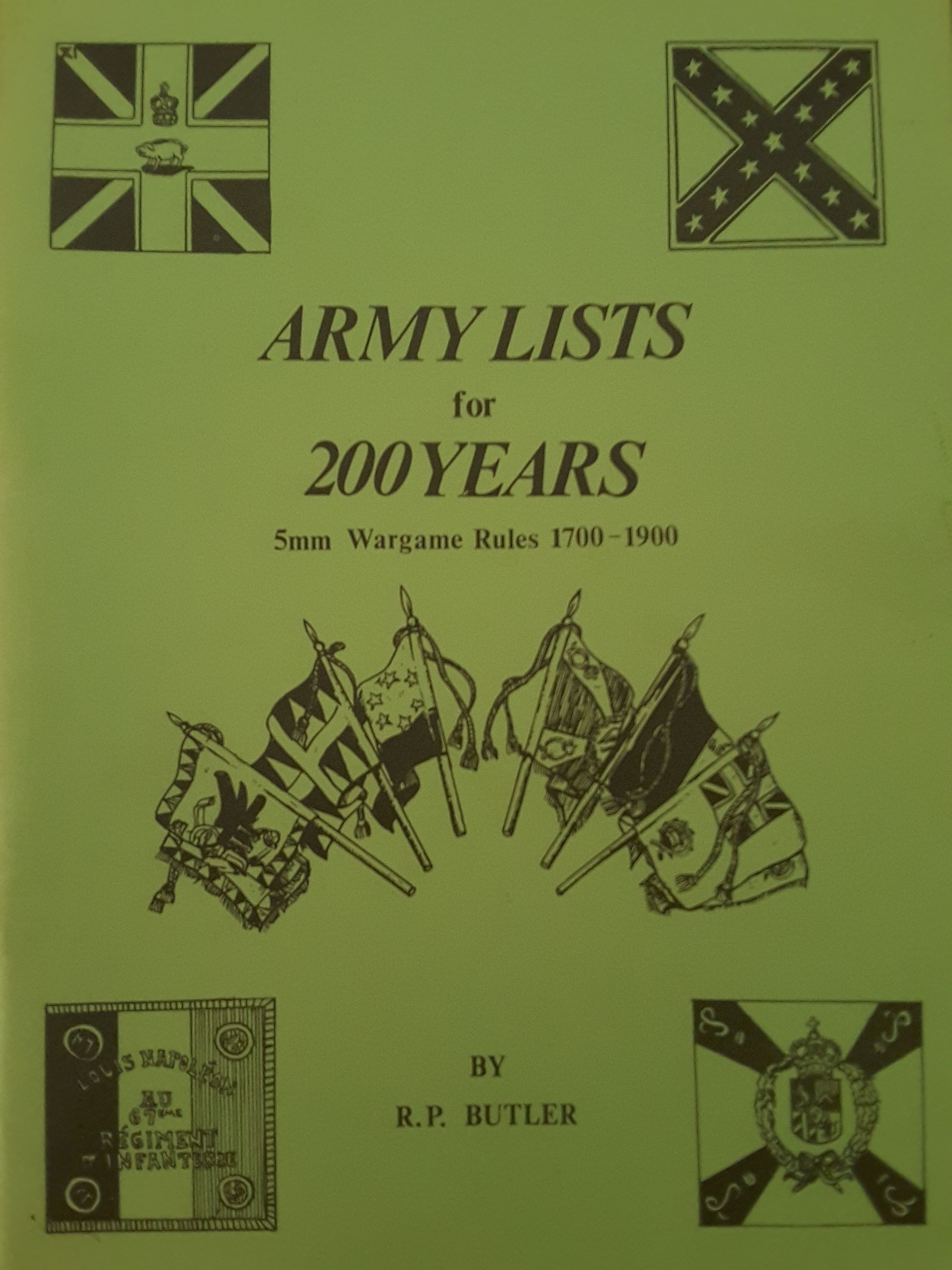 200 Years Army Lists doboz