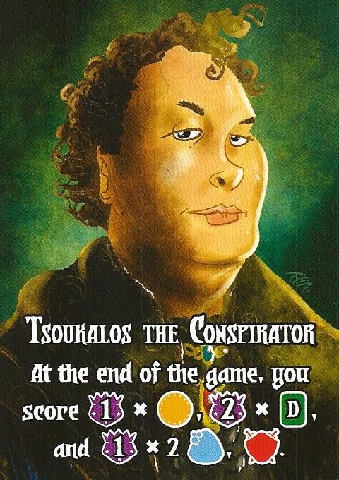 Coperta Valeria: Card Kingdoms – Tsoukalos the Conspirator Promo Card