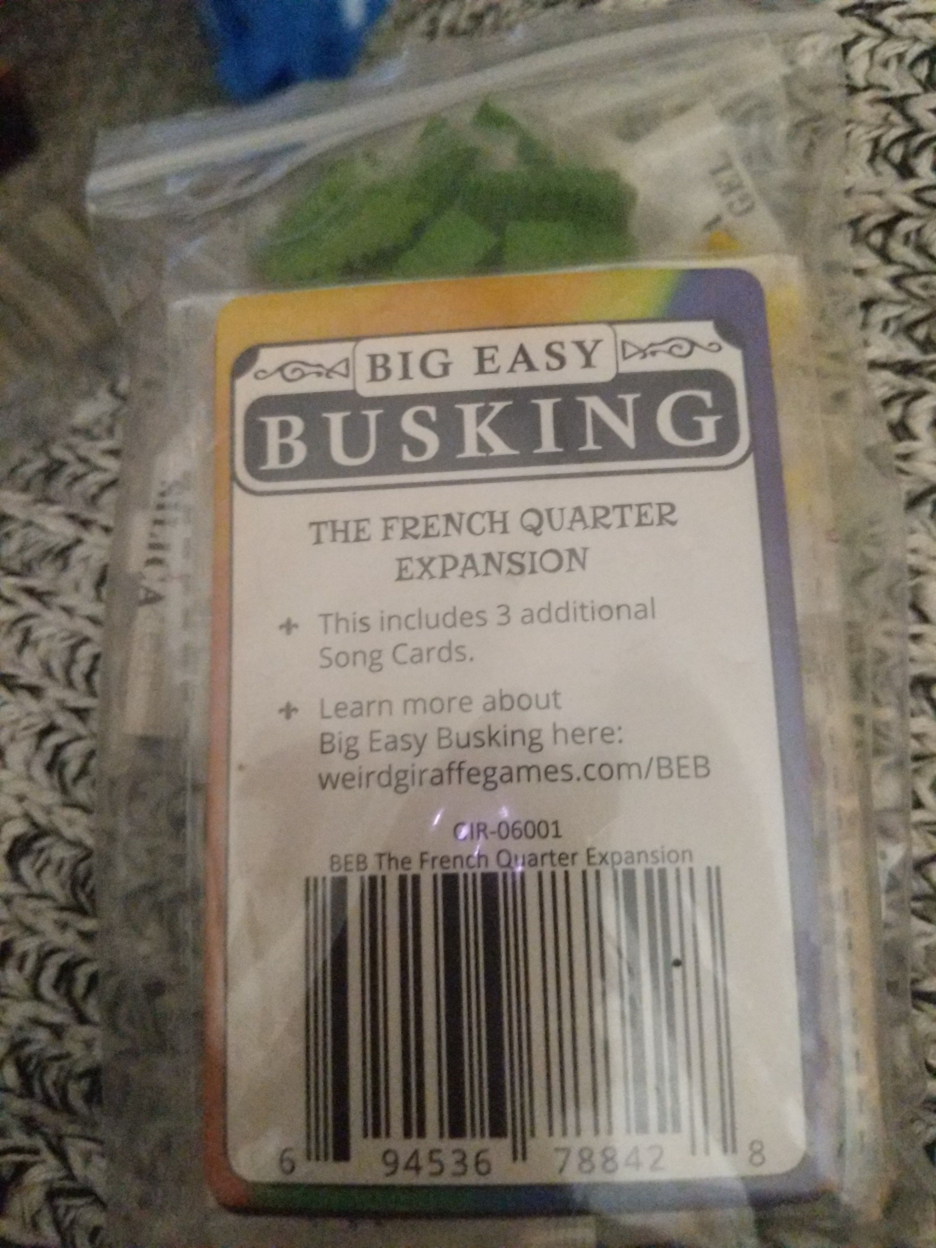 Coperta Big Easy Busking: French Quarter Expansion