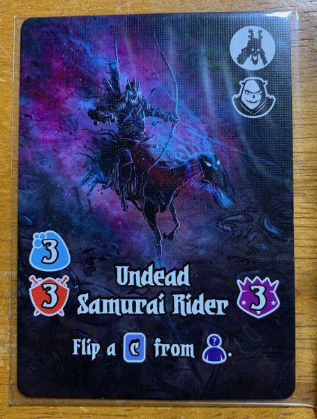 Coperta Valeria: Card Kingdoms – Undead Samurai Rider