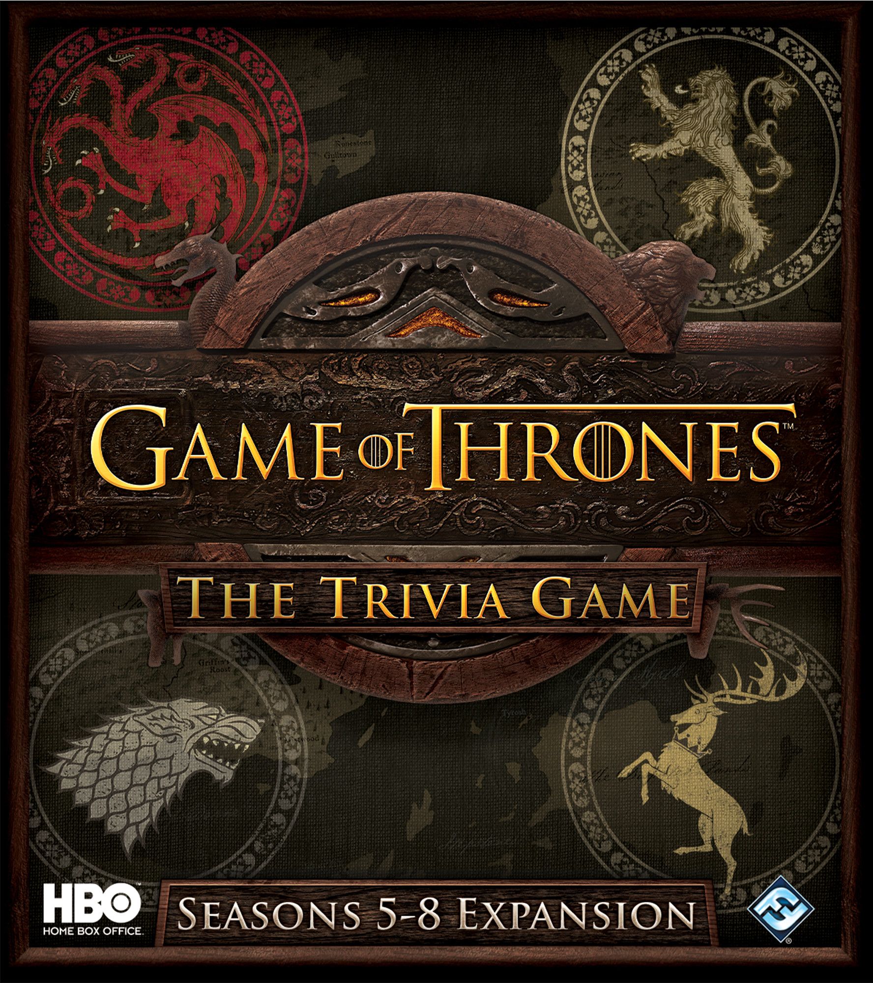 Game of Thrones Trivia Game: Seasons 5-8 Expansion doboz