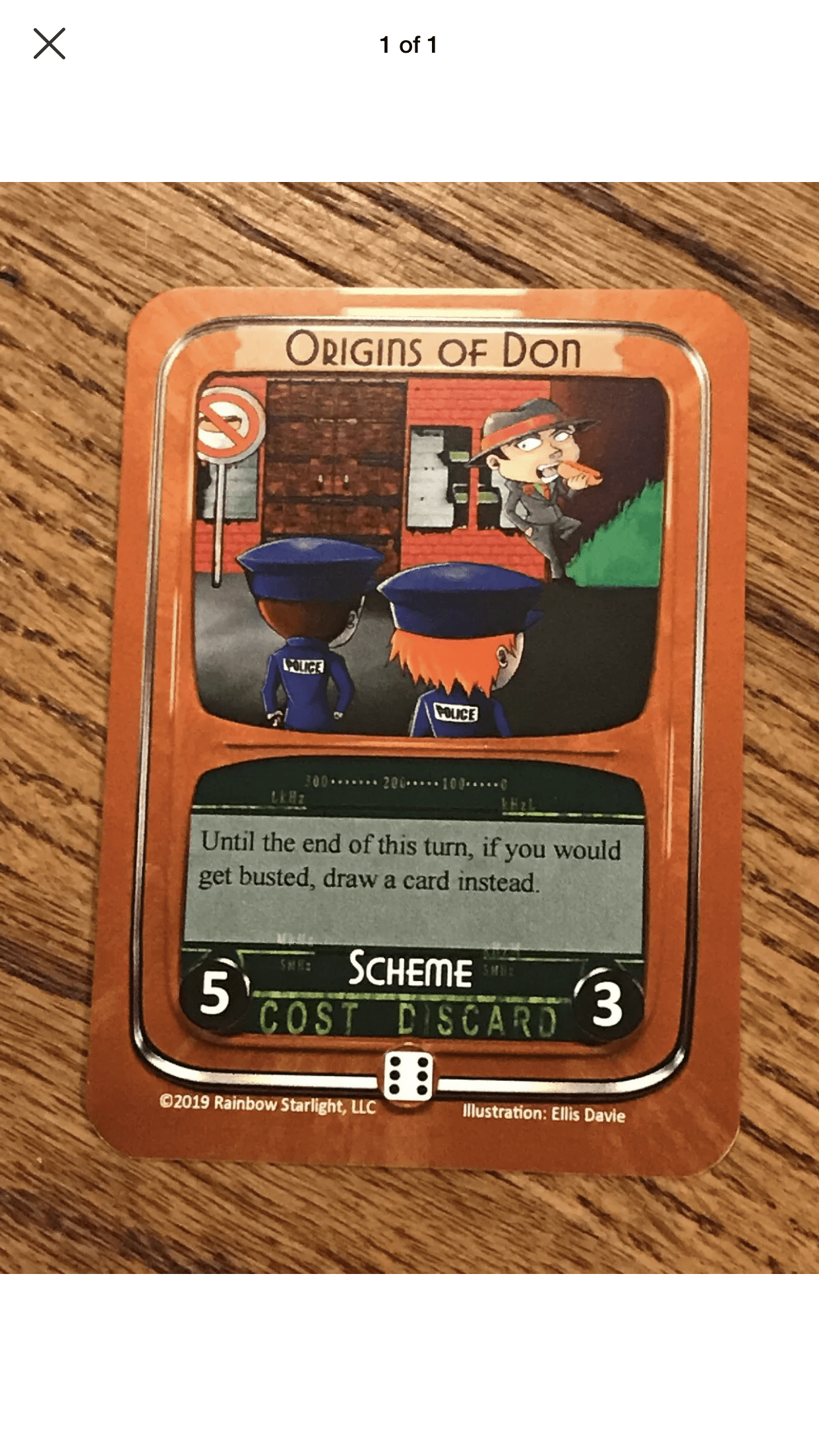 Hooch Stooges: Origins of Don Promo Card doboz