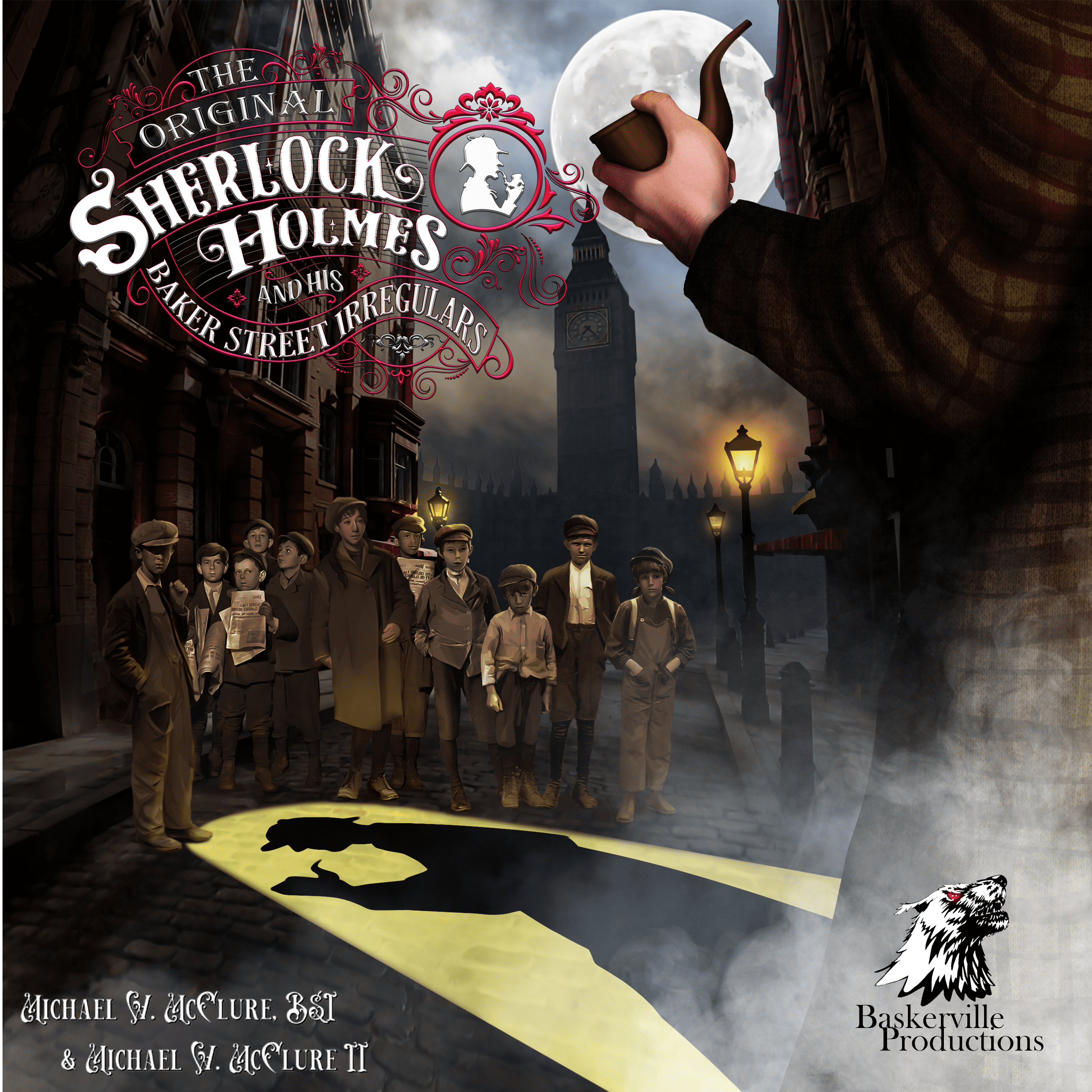 The Original Sherlock Holmes and His Baker Street Irregulars doboz