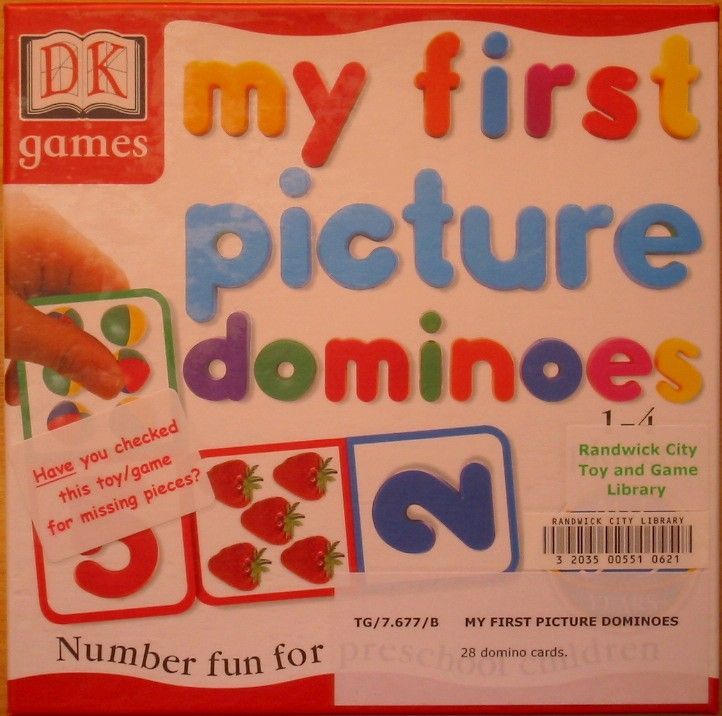 My First Picture Dominoes doboz