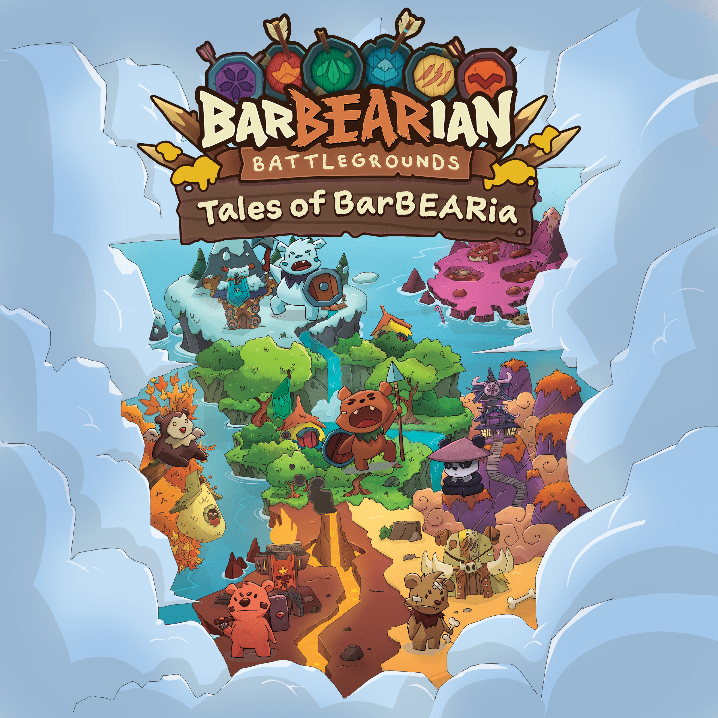 BarBEARian Battlegrounds: Tales of BarBEARia doboz