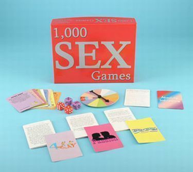 1,000 SEX Games box art