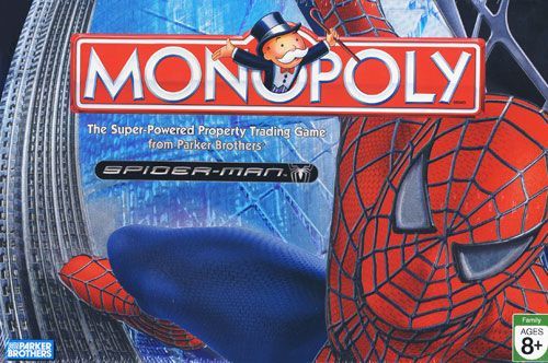 Monopoly: Spider-Man box art