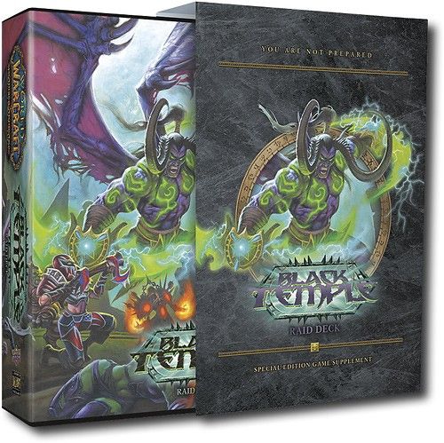 World of Warcraft Trading Card Game: Black Temple Raid Deck box art