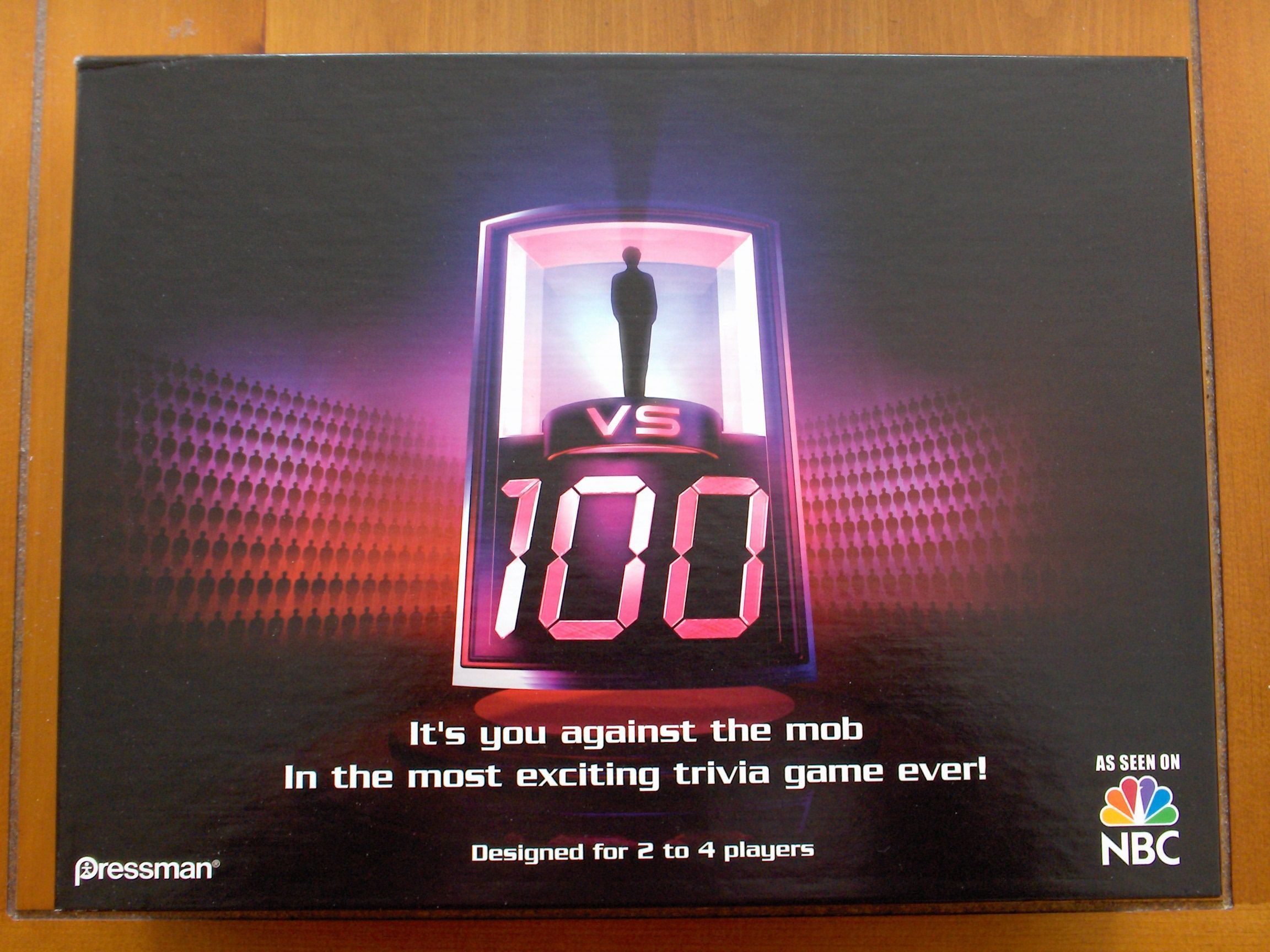 1 vs. 100 Board Game box art