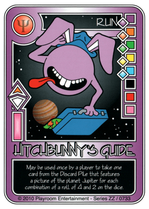 Killer Bunnies and the Quest for the Magic Carrot: Hitchbunny's Guide Promo Card box art