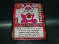 Killer Bunnies and the Quest for the Magic Carrot: The Scarlet Letter Promo Card