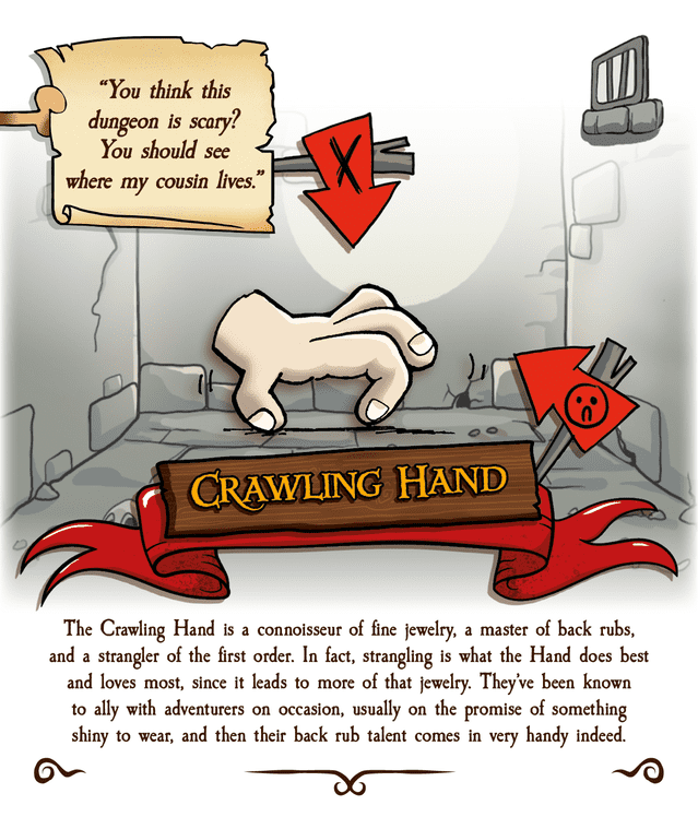 Munchkin Dungeon: Crawling Hand box art
