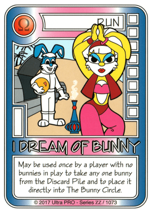 Coperta Killer Bunnies and the Conquest of the Magic Carrot: I Dream of Bunny Promo Card