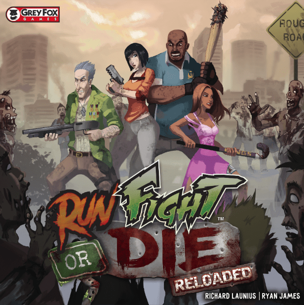 Run Fight or Die: Reloaded – Solo Campaign Deck box art