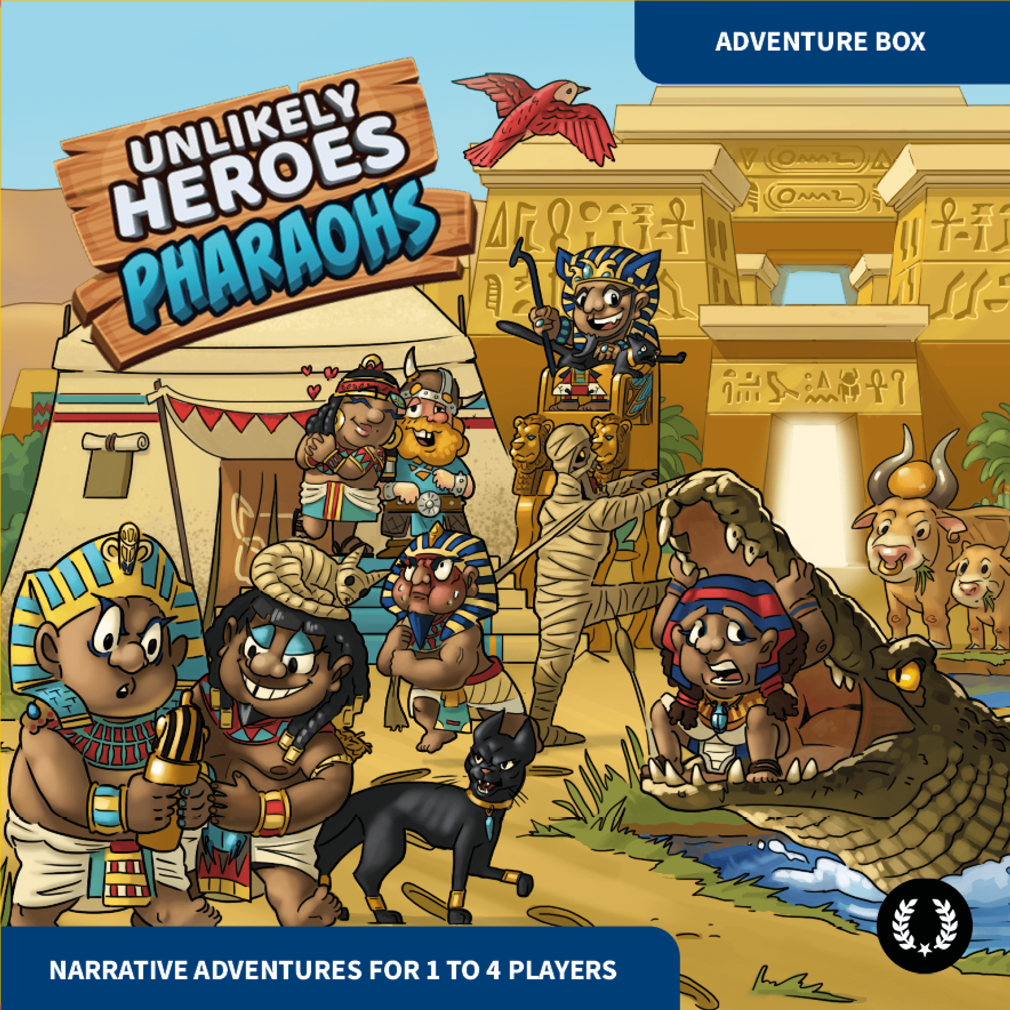 Unlikely Heroes: Pharaohs box art