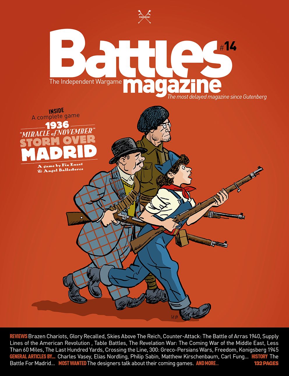 Storm Over Madrid 1936: "Miracle of November" box art