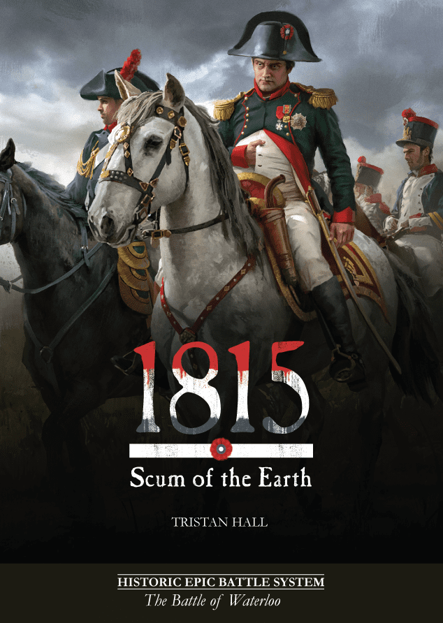 1815, Scum of the Earth: The Battle of Waterloo Card Game doboz