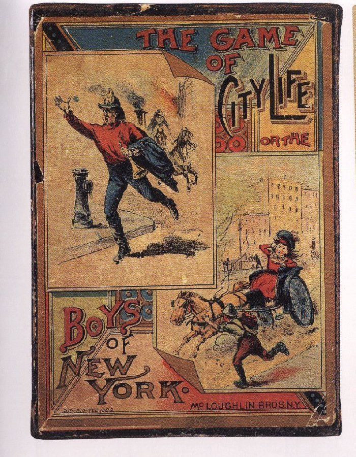 Game of City Life or the Boys of New York box art