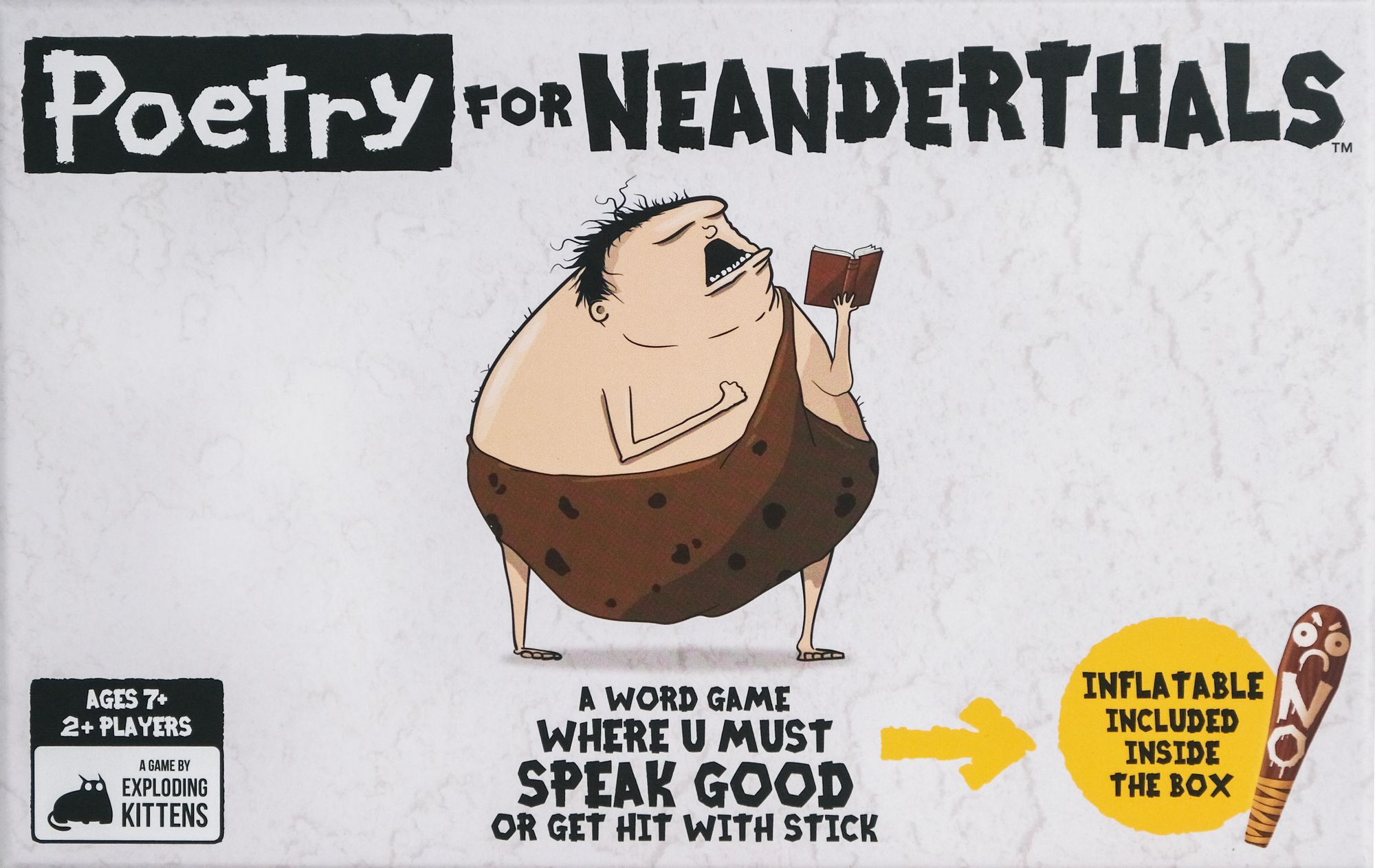 Coperta Poetry for Neanderthals