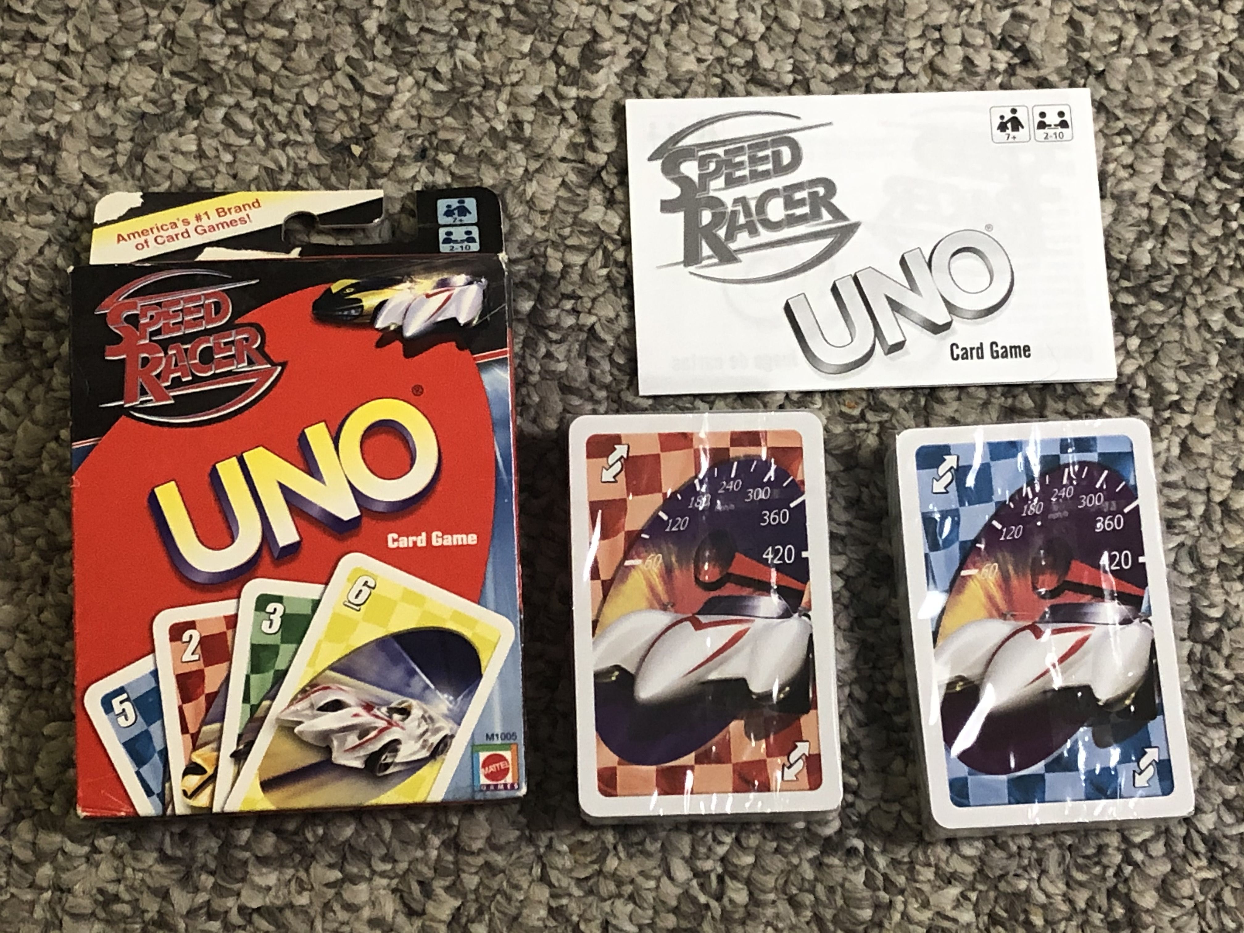 UNO: Speed Racer box art