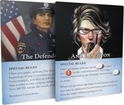 Hostage Negotiator: The Defender and Ana Langston Promo Cards