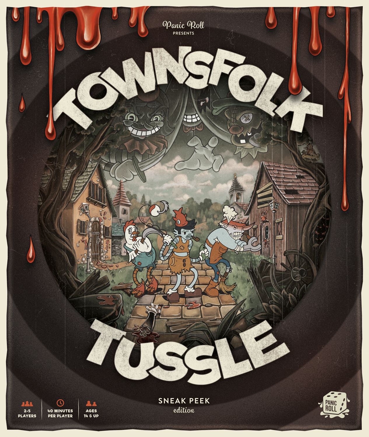 Coperta Townsfolk Tussle