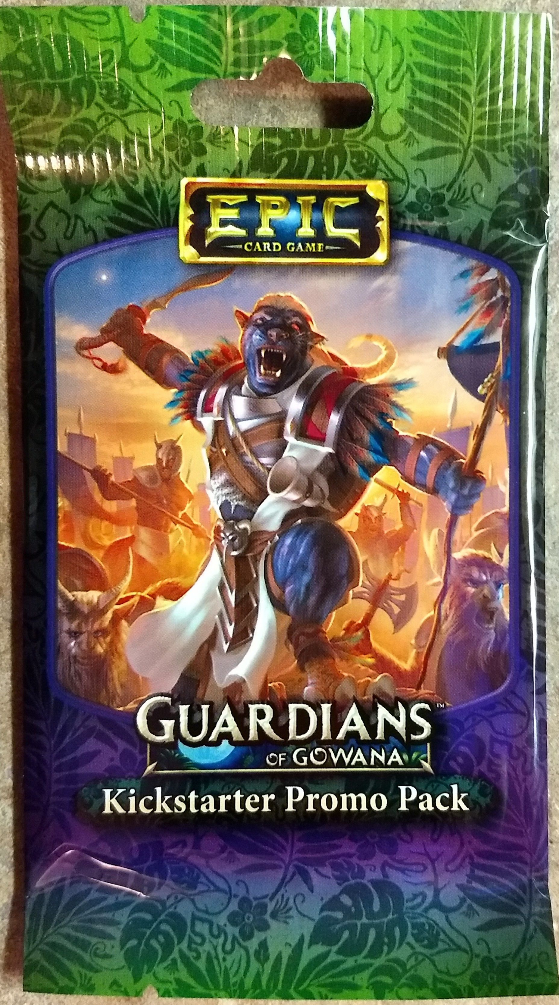 Epic Card Game: Guardians of Gowana – Kickstarter Promo Pack box art