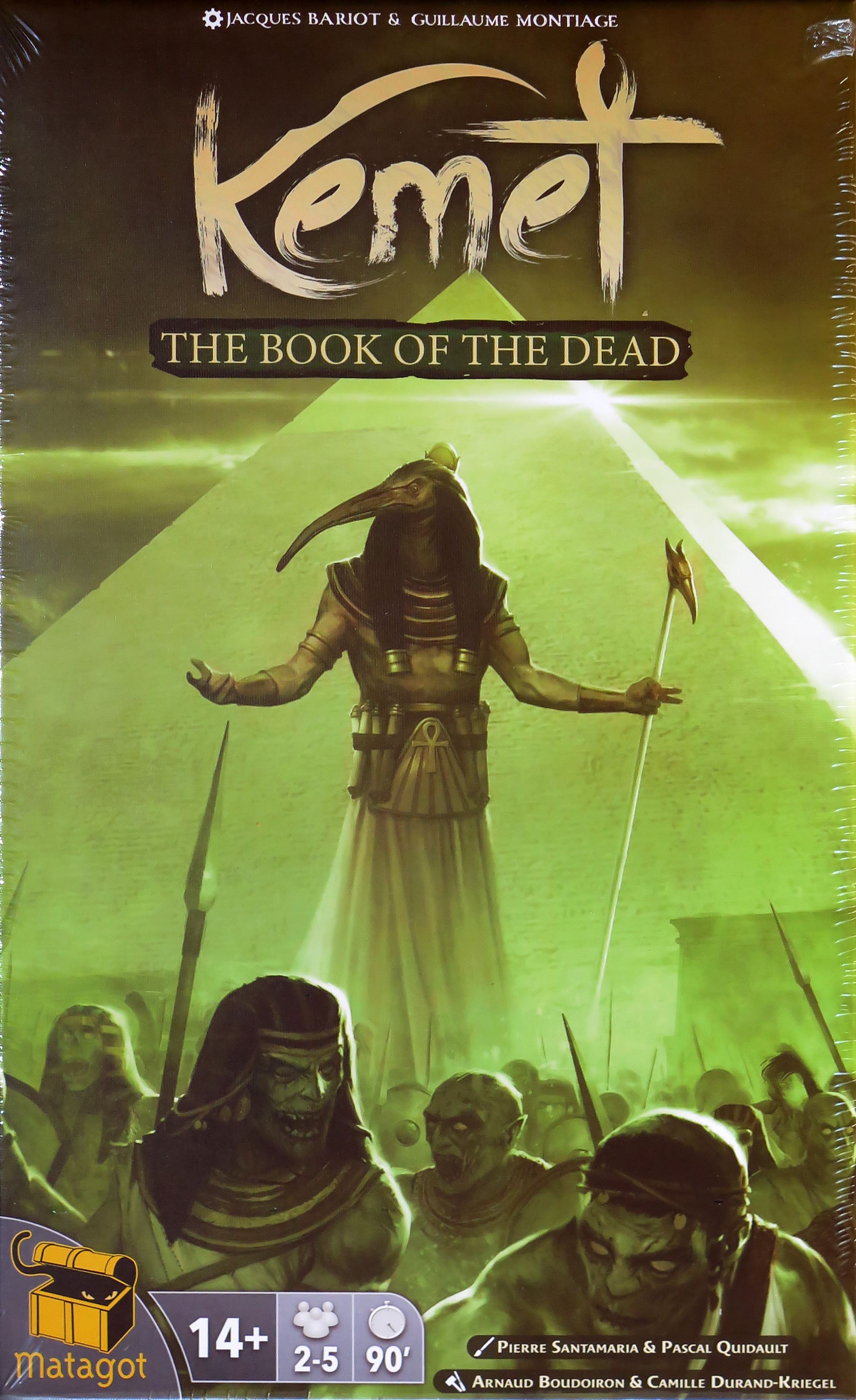 Kemet: Blood and Sand – Book of the Dead doboz