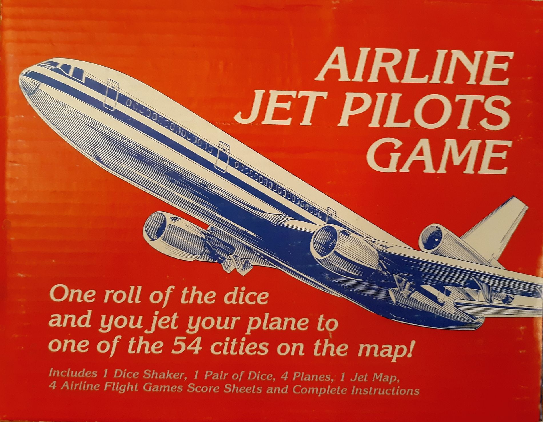 Airline Jet Pilots Game box art