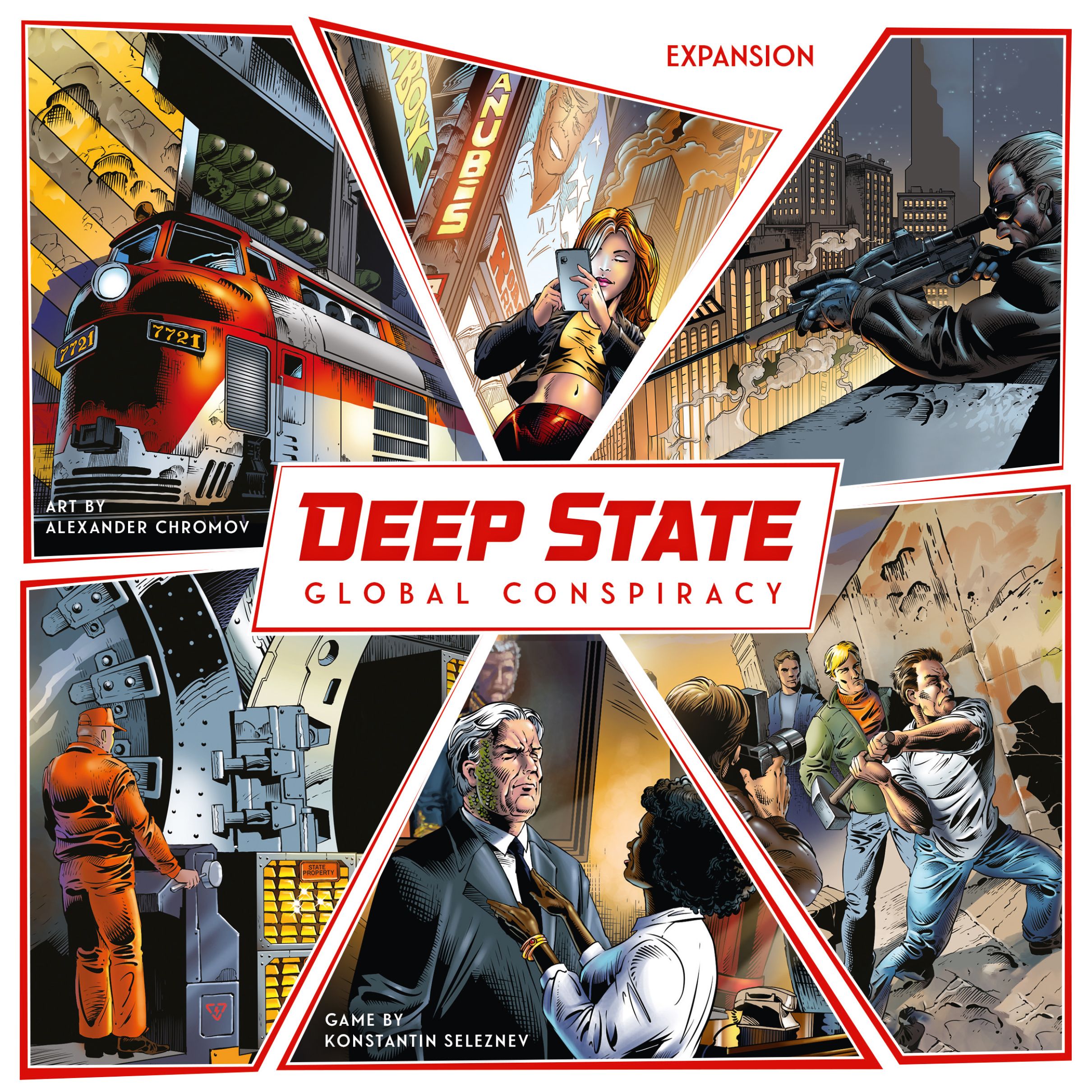 Deep State: Global Conspiracy box art