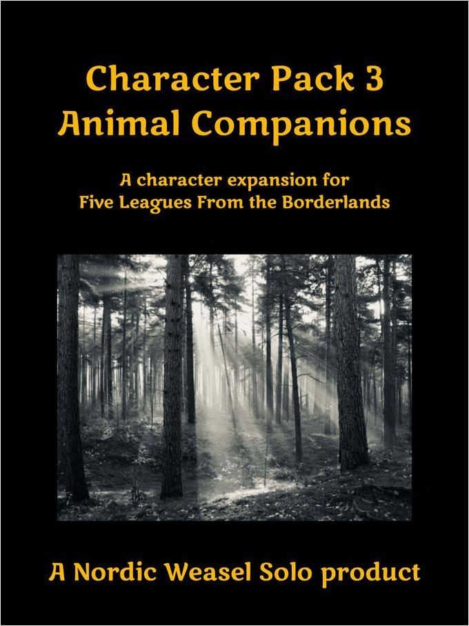 Character Pack 3: Animal Companions – A Character Expansion for Five Leagues from the Borderlands box art