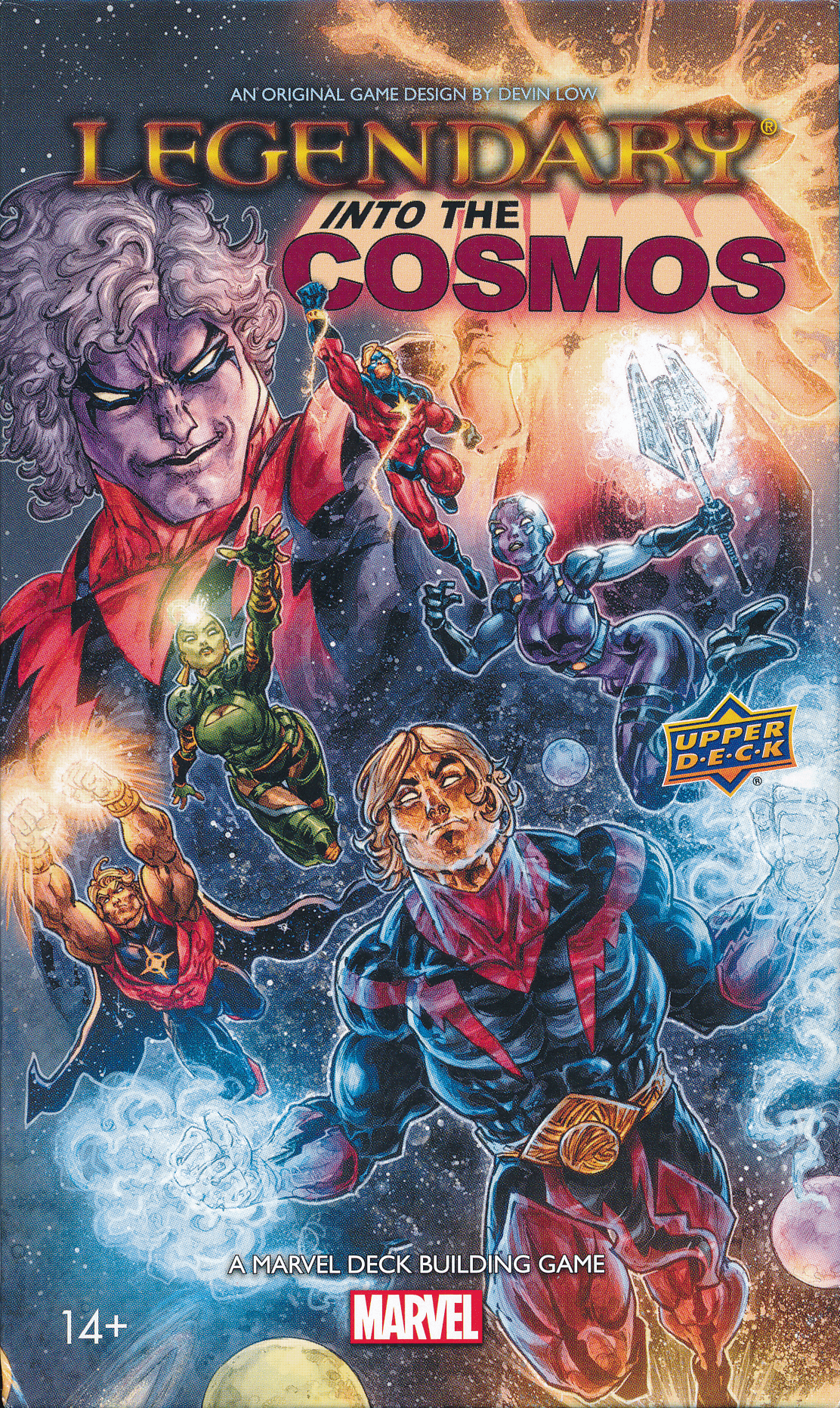 Coperta Legendary: A Marvel Deck Building Game – Into the Cosmos