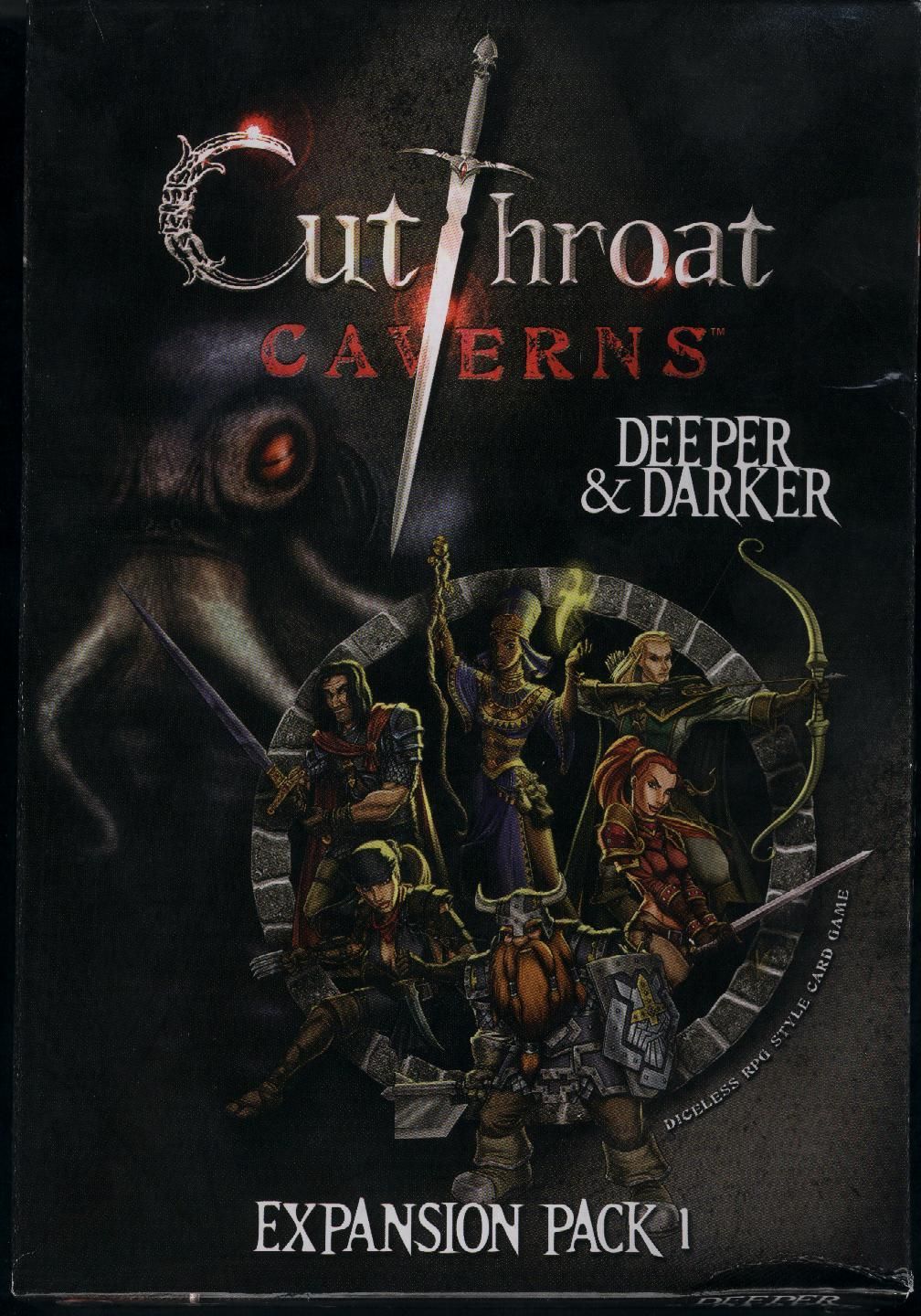 Cutthroat Caverns: Deeper & Darker box art