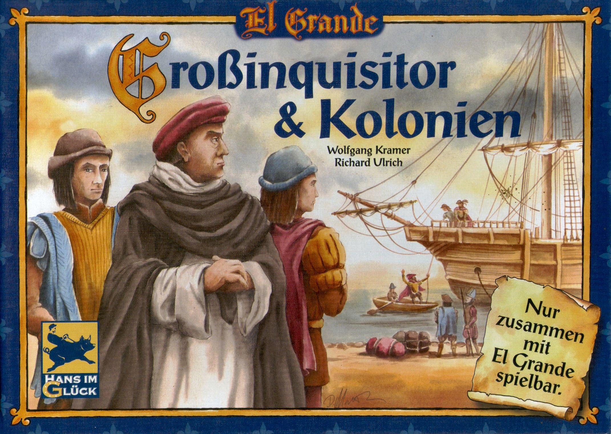 El Grande: Grossinquisitor und Kolonien box art