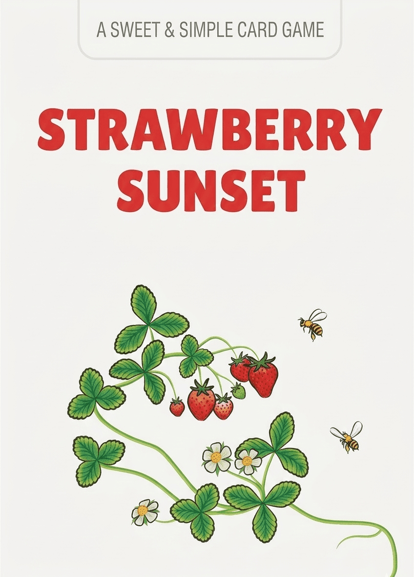 Coperta Strawberry Sunset