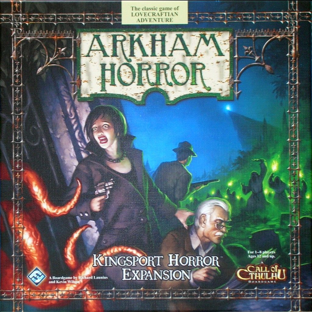 Coperta Arkham Horror: Kingsport Horror Expansion