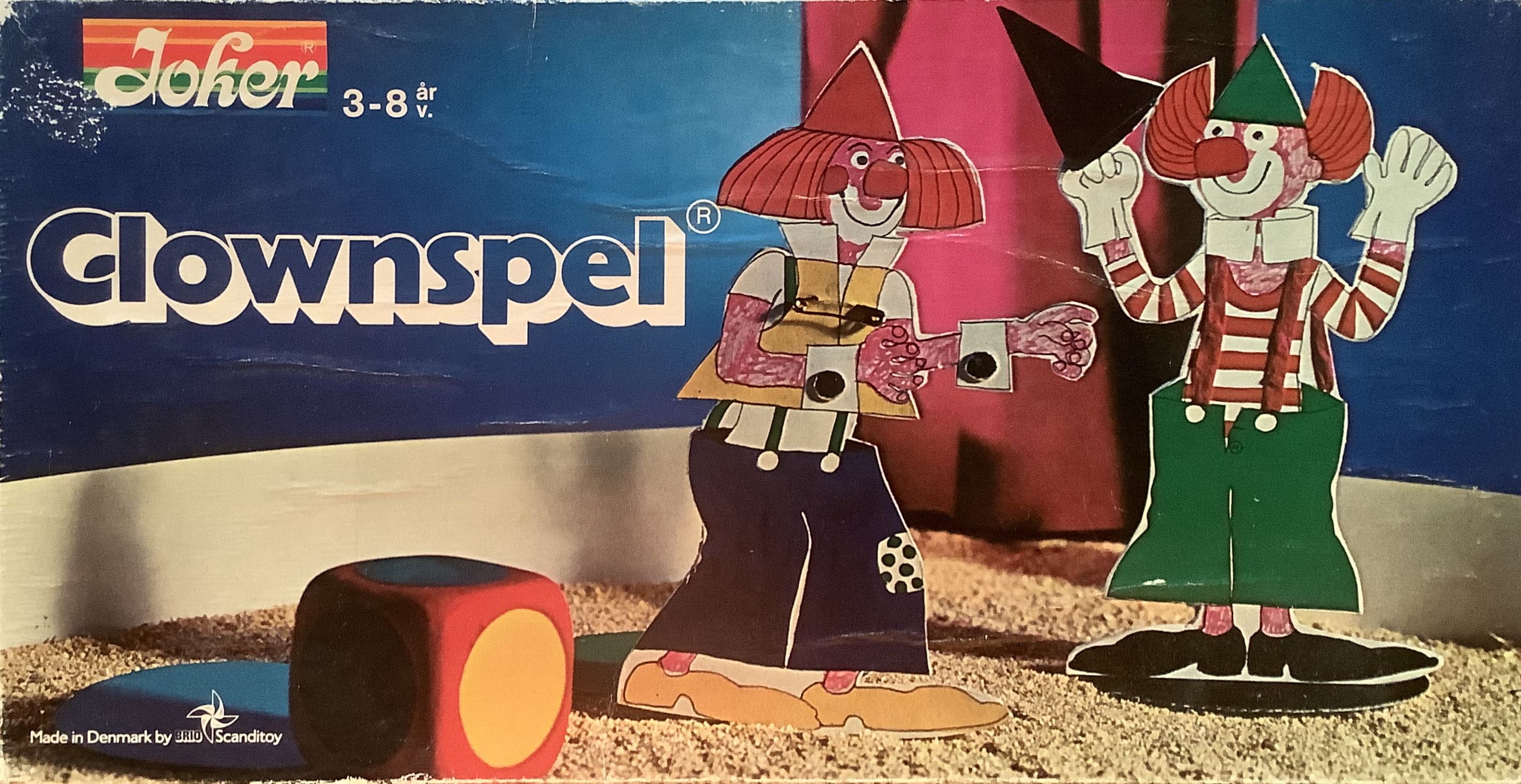 Clownspel box art