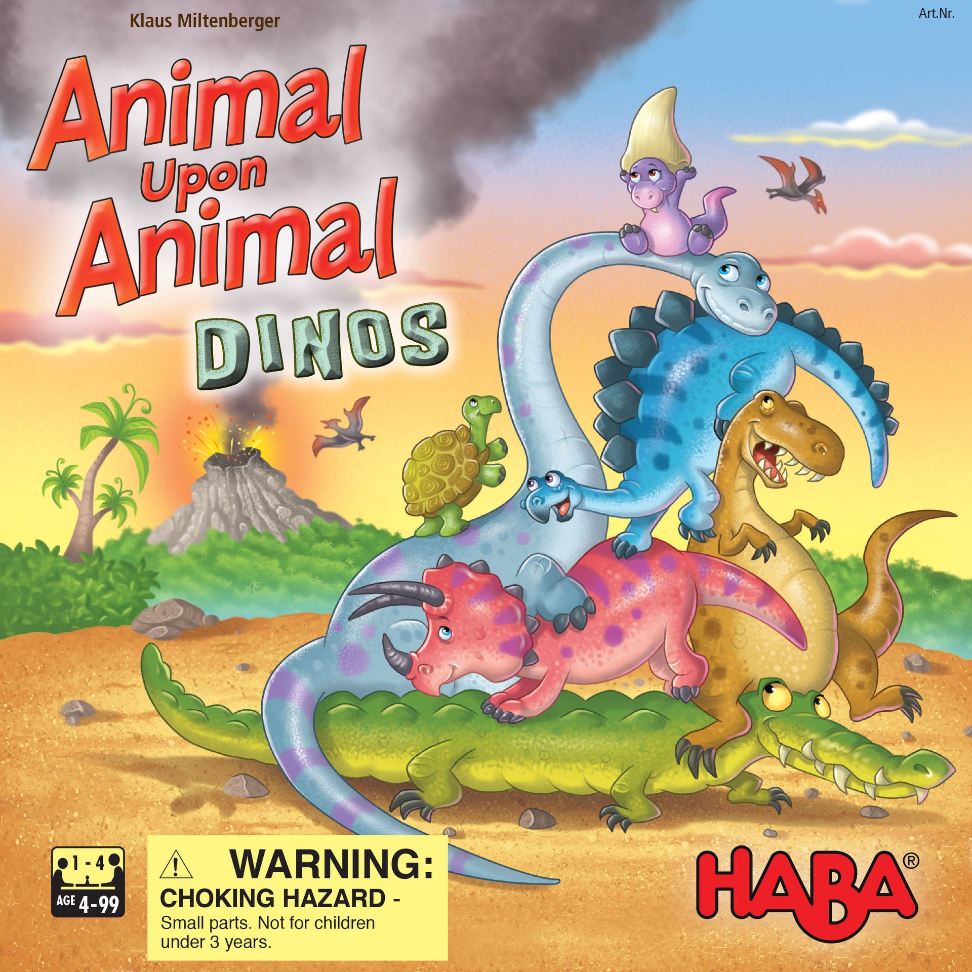 Animal Upon Animal: Dinos box art