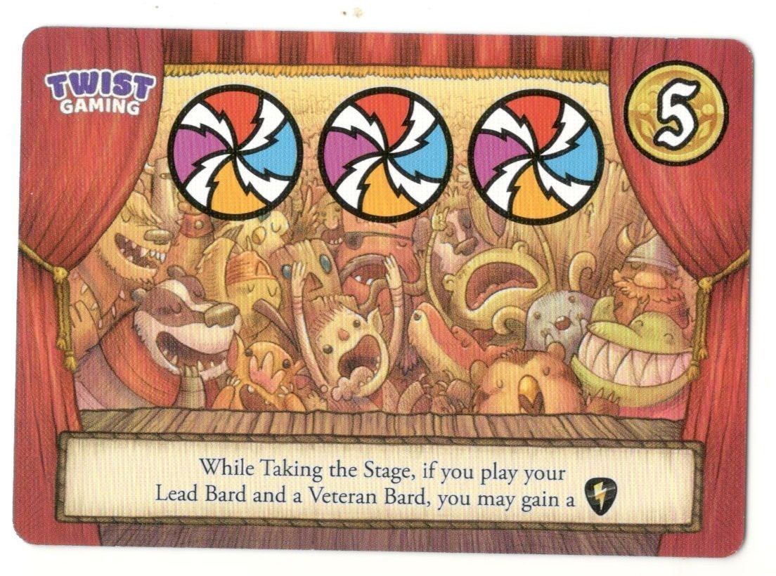 Coperta Battle of the Bards: TWIST Gaming promo card
