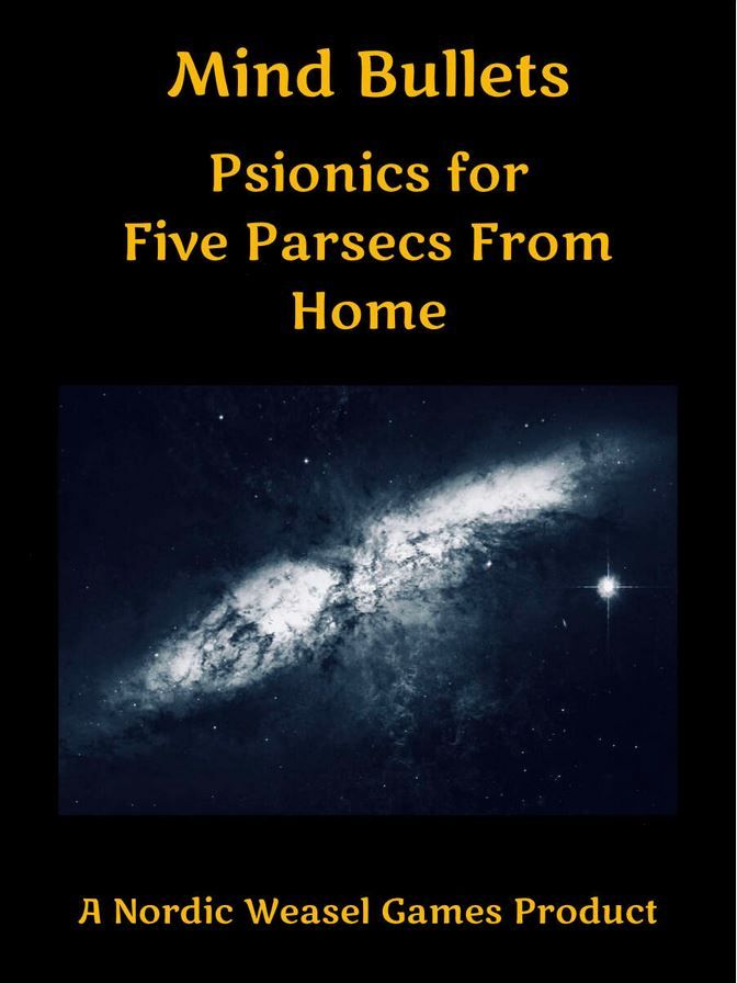Mind Bullets: Psionics for Five Parsecs from Home box art