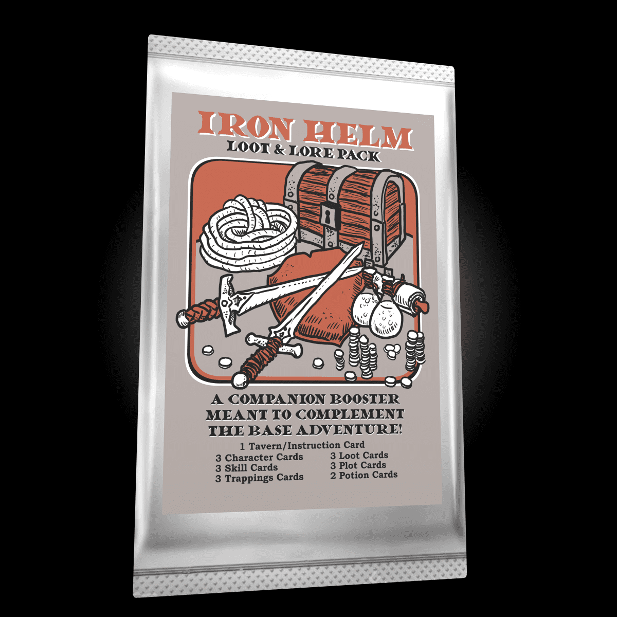 Iron Helm: Loot & Lore Pack box art