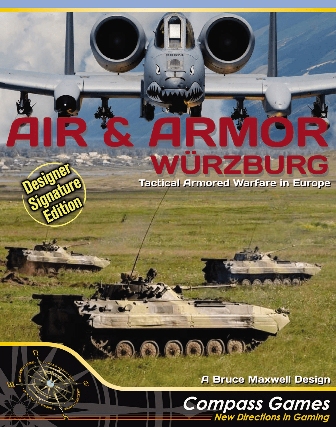Air & Armor: Würzburg, Tactical Armored Warfare in Europe – Designer Signature Edition doboz