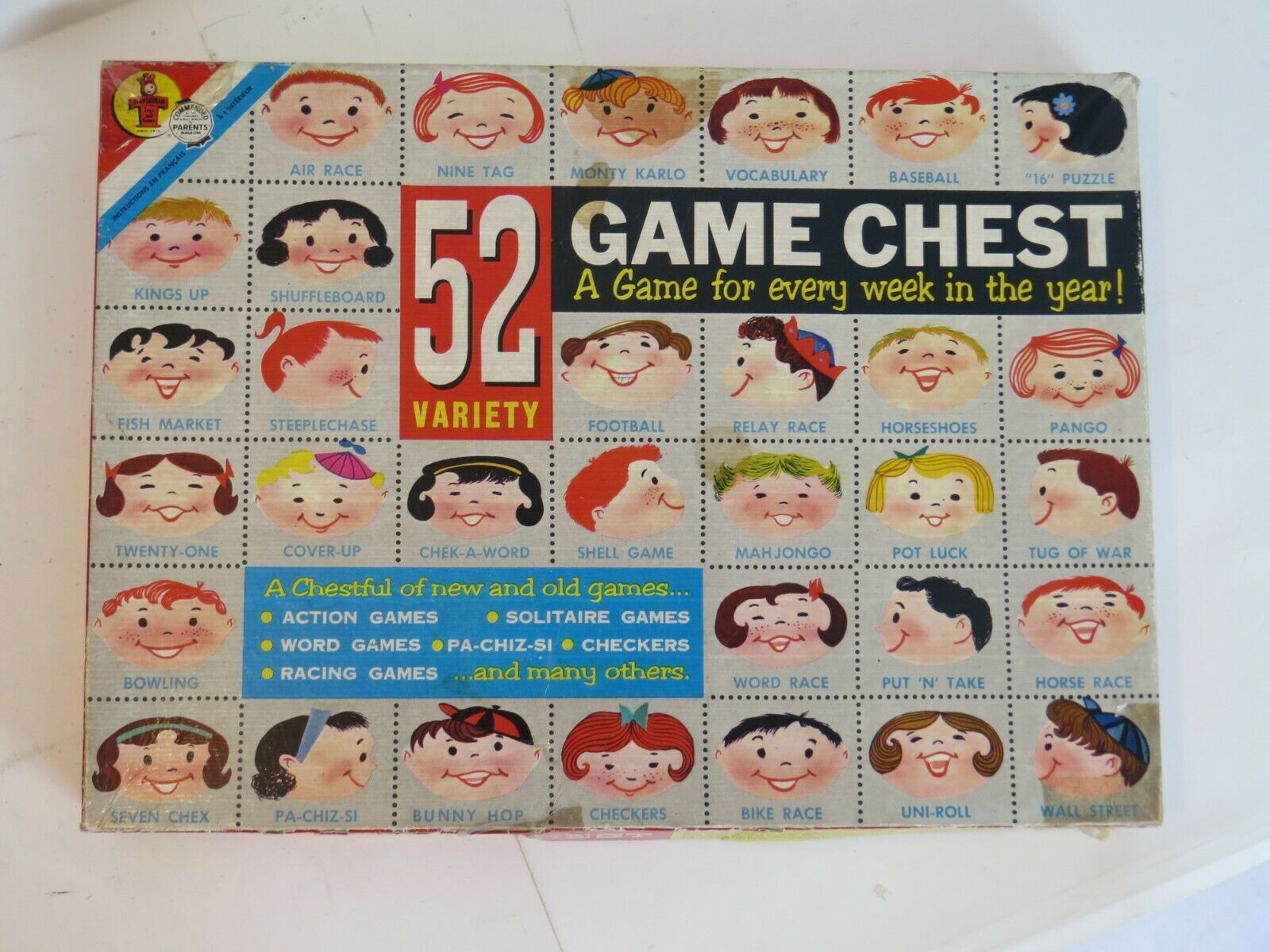Coperta 52 Variety Game Chest