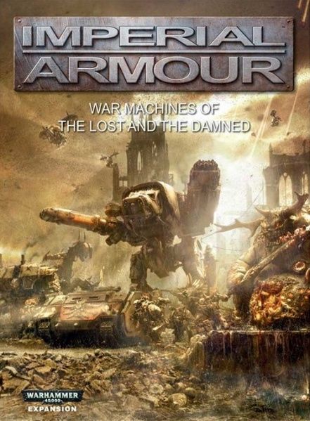 Warhammer 40,000: Imperial Armour – War Machines of the Lost and the Damned doboz