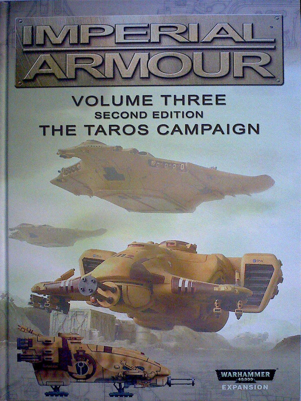 Warhammer 40,000: Imperial Armour – Volume Three: Second Edition – The Taros Campaign doboz
