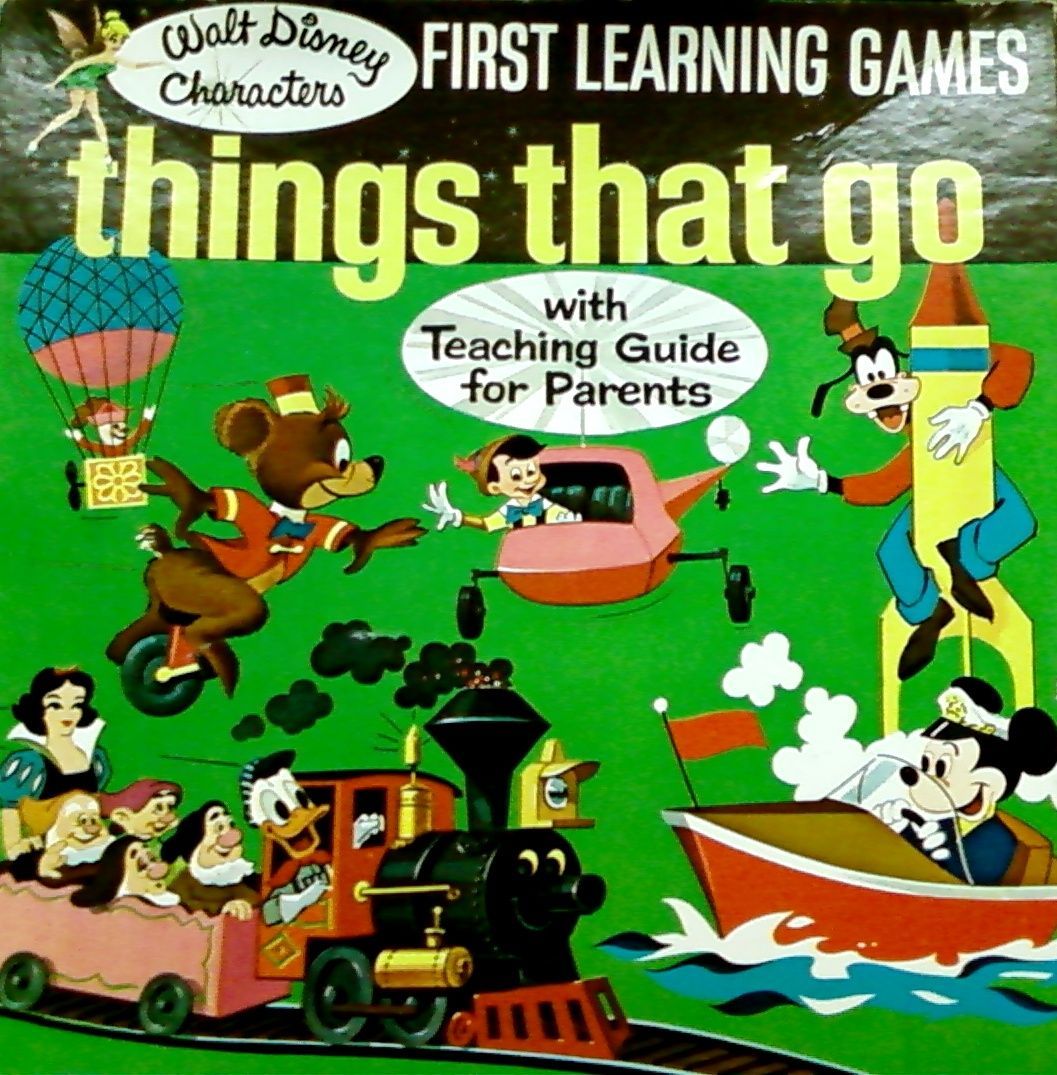 First Learning Games: Things that go box art