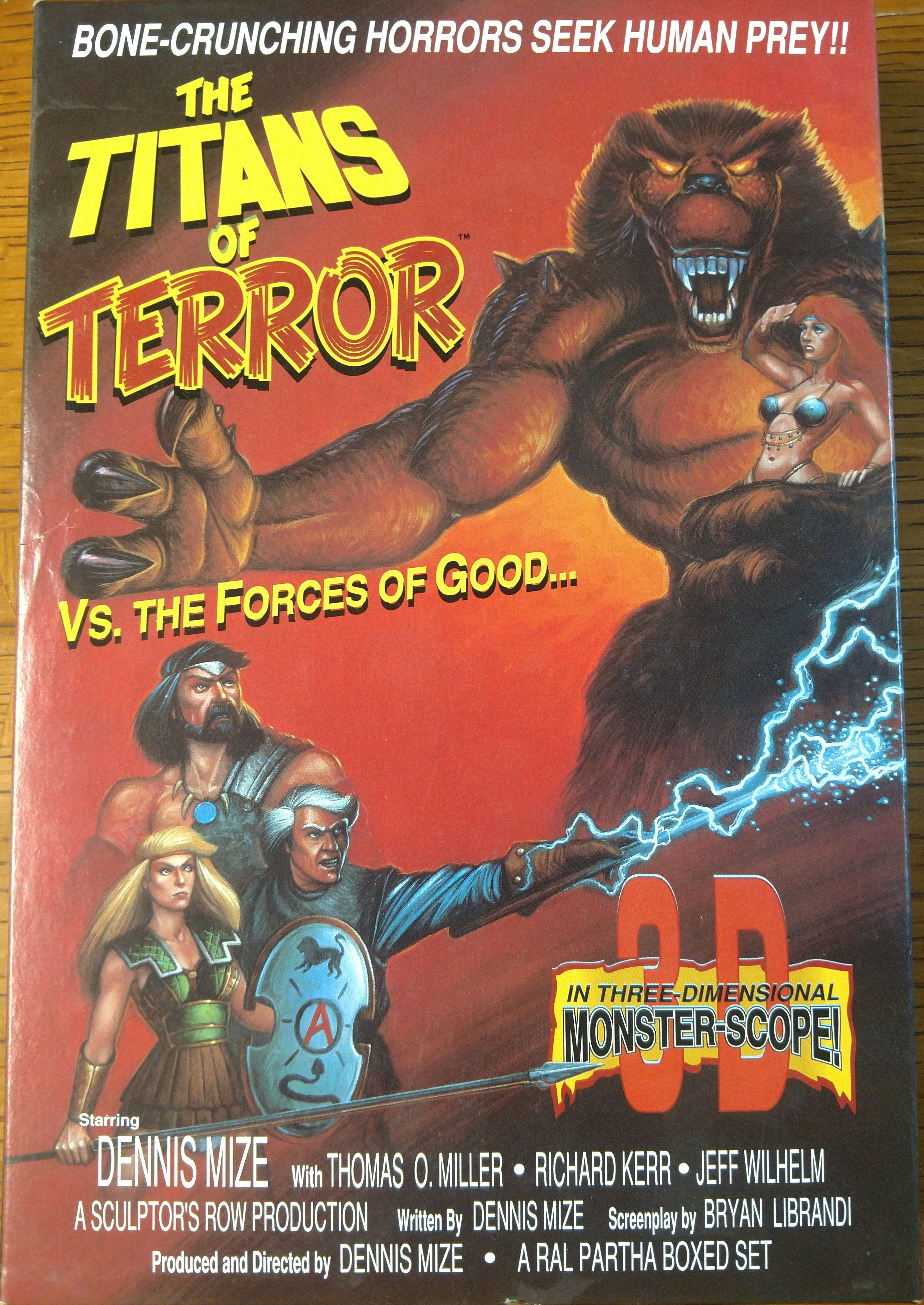 The Titans of Terror vs. The Forces of Good box art