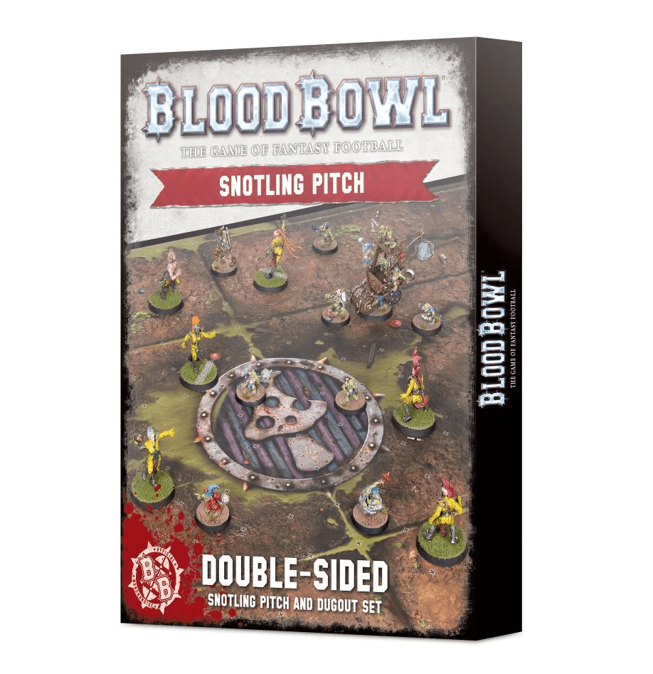 Coperta Blood Bowl (2016 edition): Snotling Pitch and Dugout Set