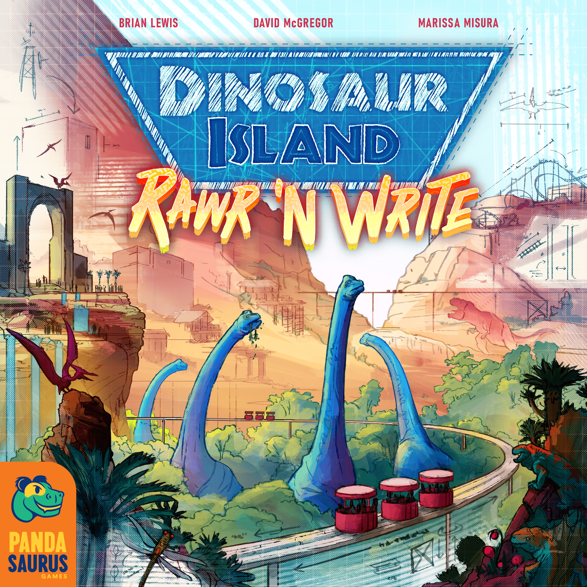 Dinosaur Island: Rawr 'n Write box art